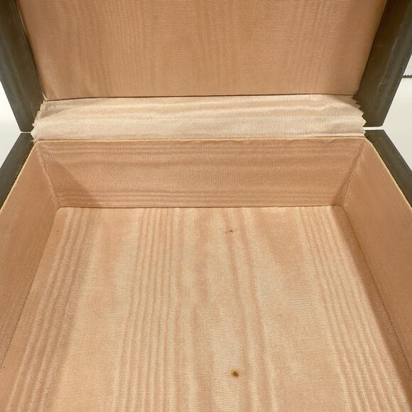 Vintage Florentine Wood Box, Made in Italy, Hand Painted, Black Square Numbered - Picture 14 of 14